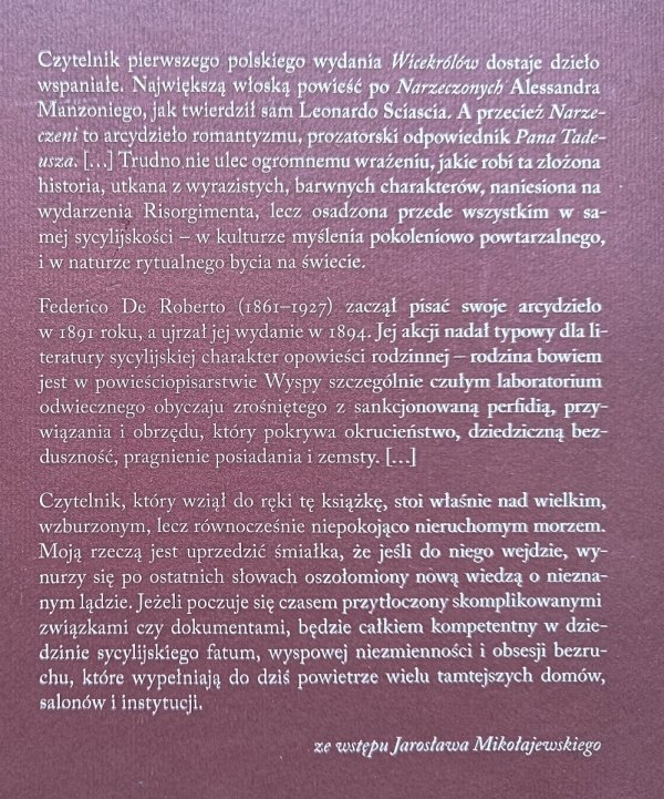 Federico De Roberto Wicekrólowie