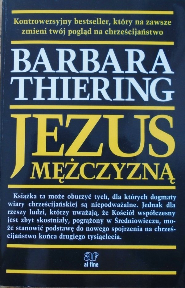 Barbara Thiering Jezus mężczyzną