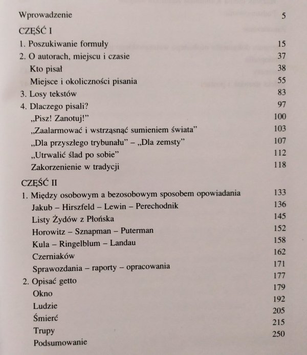 Jacek Leociak Tekst wobec Zagłady. O relacjach z getta warszawskiego