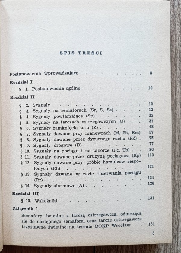 E1 Przepisy sygnalizacji na Polskich Kolejach Państwowych