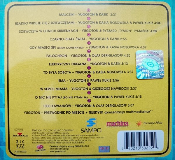 Yugoton CD