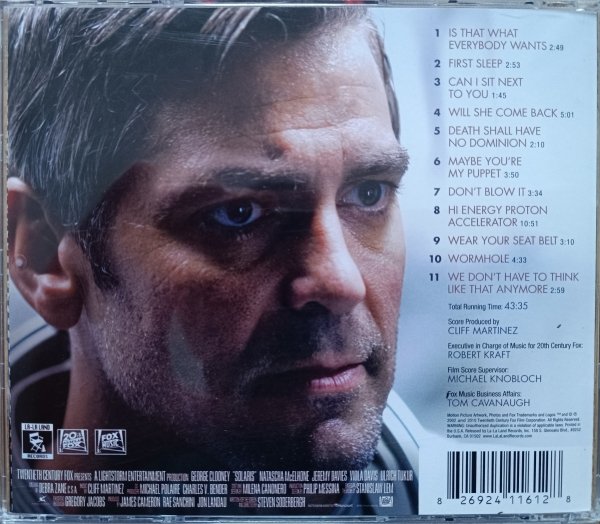 Cliff Martinez Solaris CD