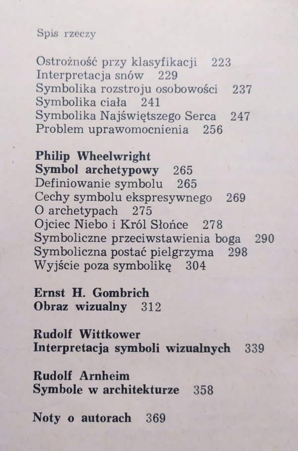 red. Michał Głowiński Symbole i symbolika