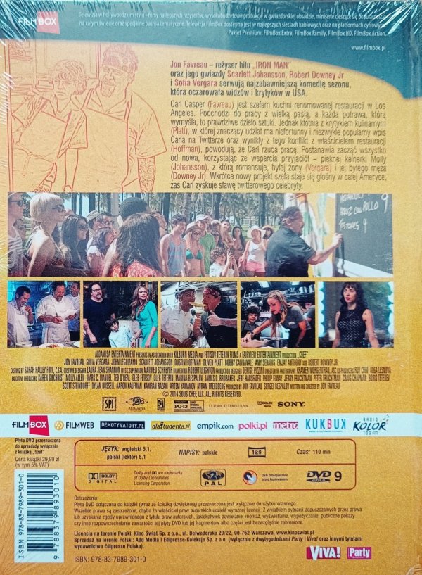 Jon Favreau Szef DVD
