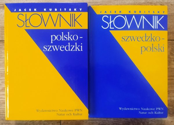 Jacek Kubitsky Słownik polsko-szwedzki i szwedzko polski