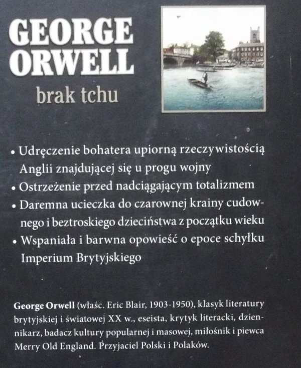George Orwell  Brak tchu