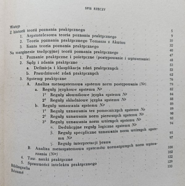 Jerzy Kalinowski Teoria poznania praktycznego