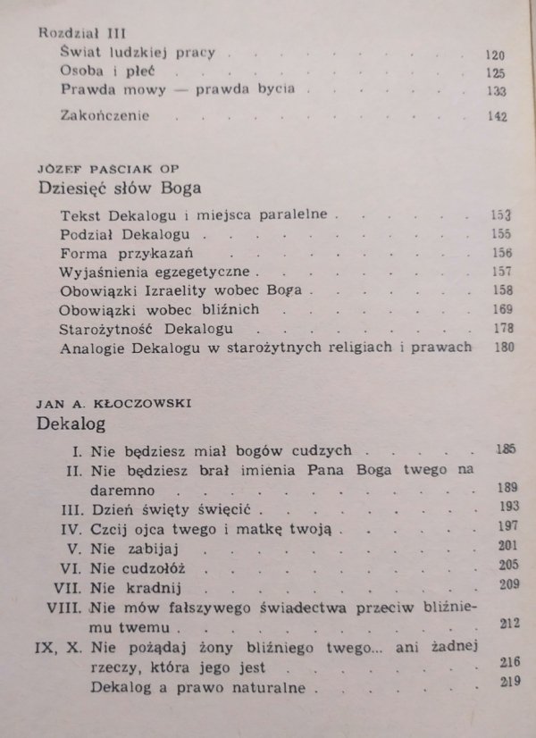Dietrich von Hildebrand, Józef Tischner, Jan Andrzej Kłoczowski, Józef Paściak • Wobec wartości