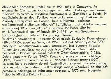 Aleksander Bocheński Przemysł polski w dawnych wiekach