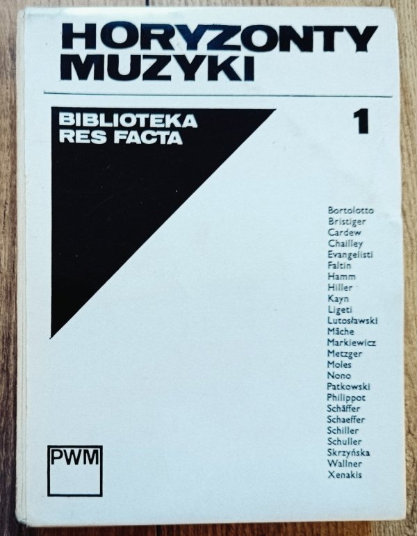 Horyzonty Muzyki. Biblioteka Res Facta 1