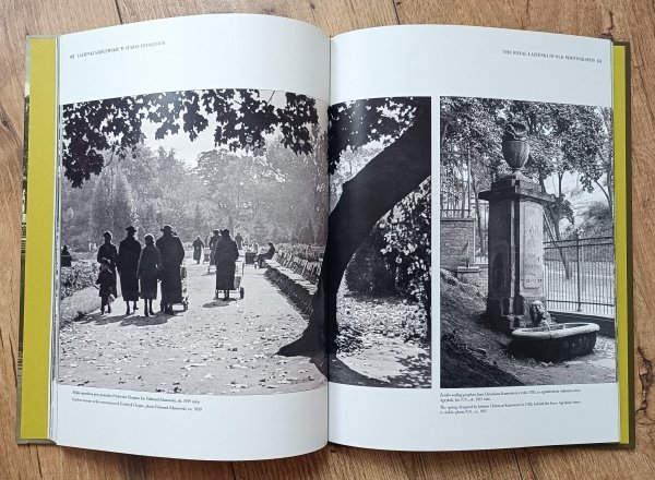 Łazienki Królewskie w starej fotografii