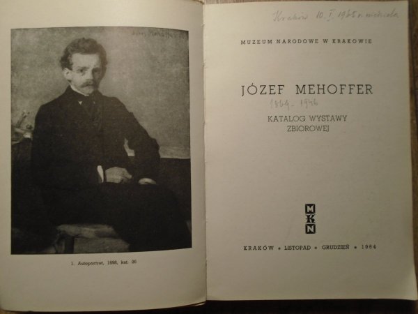 Józef Mehoffer • Katalog wystawy zbiorowej [Muzeum Narodowe w Krakowie]