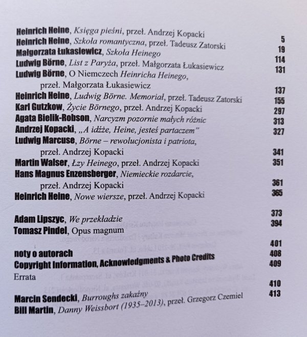 Literatura na świecie 9-10/2014 Heinrich Heine, Ludwig Borne
