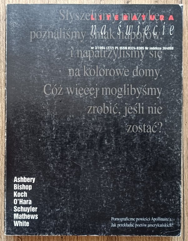Literatura na świecie 3/1994 (272)