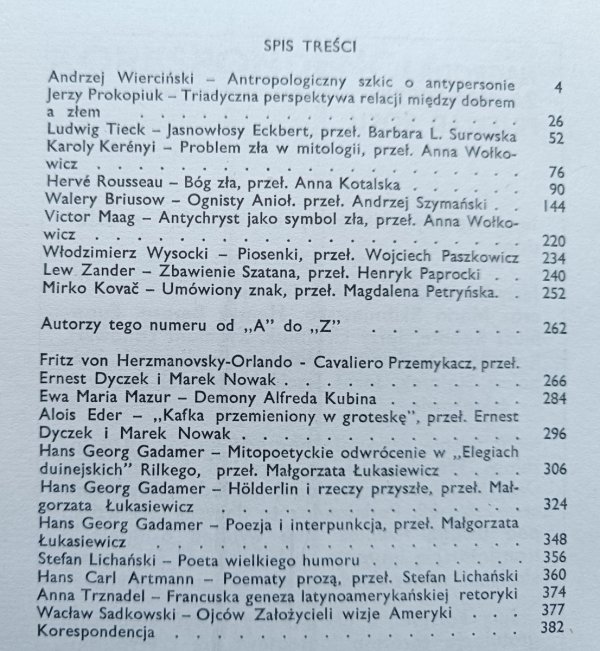 Literatura na świecie 10/1979 Kerenyi Gadamer Alfred Kubin Prokopiuk