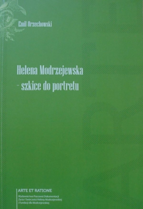 Emil Orzechowski • Helena Modrzejewska - szkice do portretu