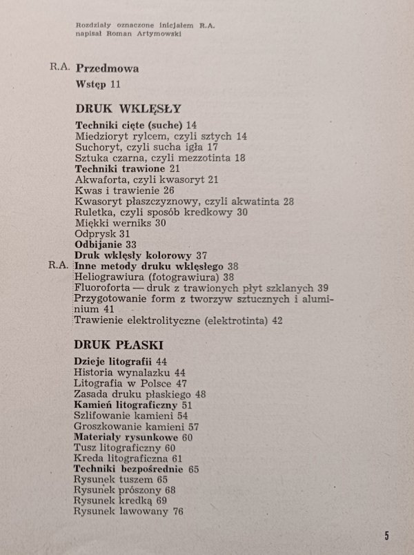 Andrzej Jurkiewicz Podręcznik metod grafiki artystycznej