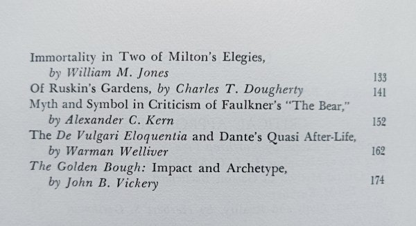 Myth and Symbol. Critical Approaches and Applications