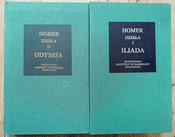 Homer Iliada. Odyseja [Bibliotheca Mundi]