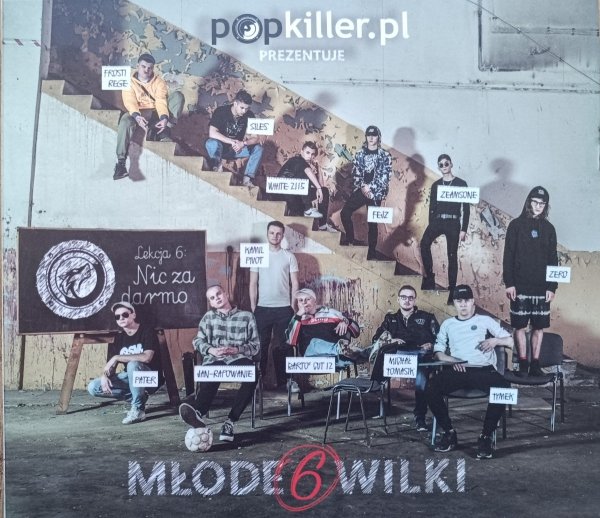 Popkiller prezentuje Młode Wilki 6 CD