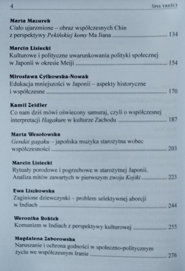 Joanna Marszałek-Kawa • Kulturowe i edukacyjne oblicza współczesnej Azji