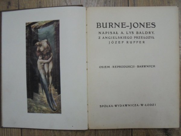 A. Lys Baldry • Burne-Jones [Arcydzieła malarskie w reprodukcjach barwnych]