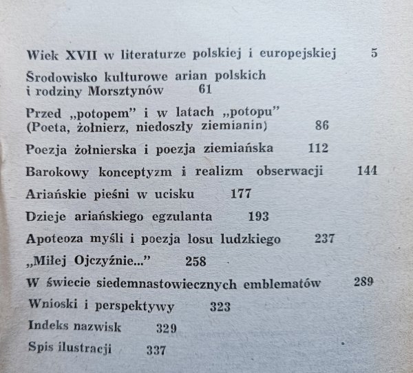 Janusz Pelc Zbigniew Morsztyn na tle poezji polskiej XVII w.