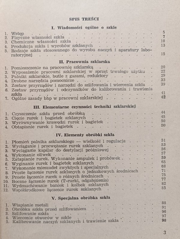 Bogusław Sobczyński, Ryszard Krupa Obróbka szkła