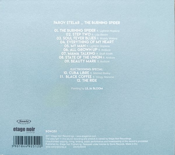 Parov Stelar The Burning Spider CD