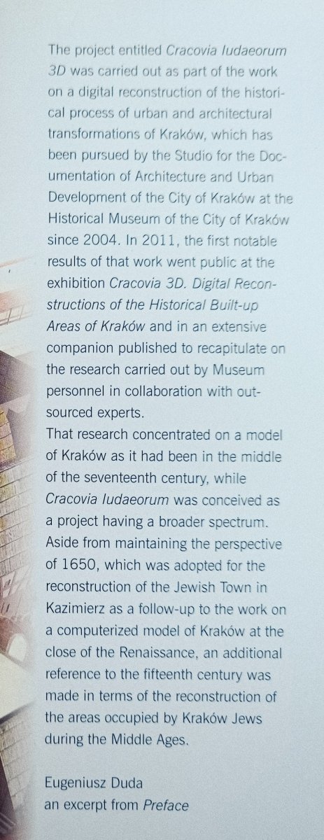 Cracovia Iudaeorum 3D [wersja angielska]
