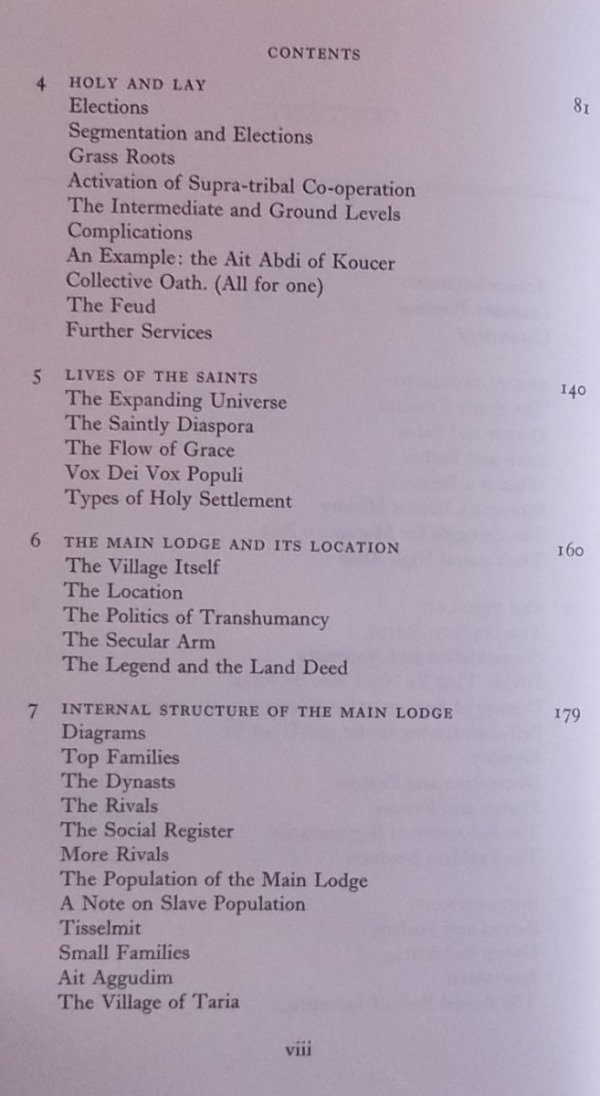 Ernest Gellner • Saints of the Atlas