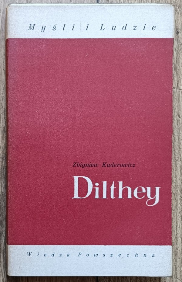 Zbigniew Kuderowicz Dilthey