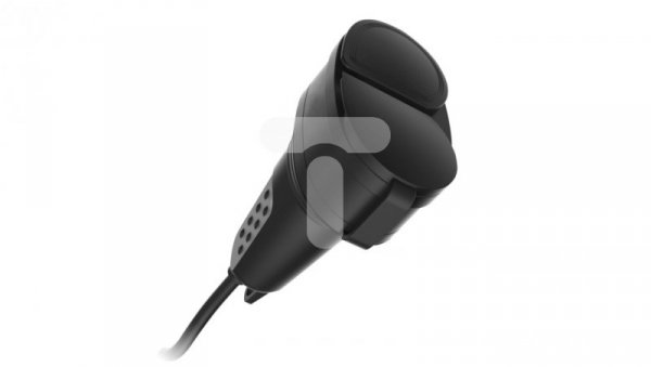 Gniazdo przenośne gumowe podwójne 10/16A 2x2P+Z 230V IP44 OR-AE-13117
