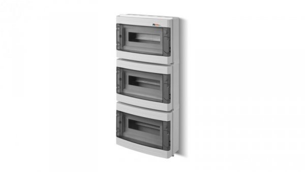 Rozdzielnica modułowa 3x12 natynkowa IP40 EP-LUX PLUS RN 3/36 (N+PE) 1908-01