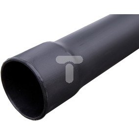 Rura osłonowa gładka kielichowa czarna 75mm UV 75X4 /3m/ RHDPE UV 75x4