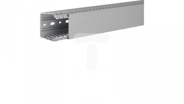 tehalit Kanał grzebieniowy BA7 60x60mm PVC szary BA760060 /2m/