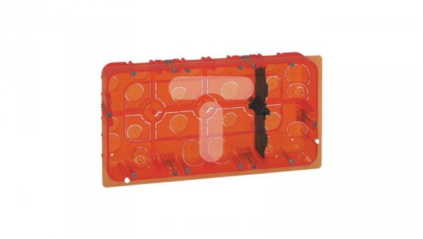Puszka do betonu 142mm 284x50mm czerwony Batibox 080128
