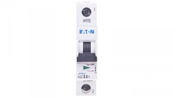 Wyłącznik nadprądowy 1P S 4A 15kA AC FAZ S4/1 278609