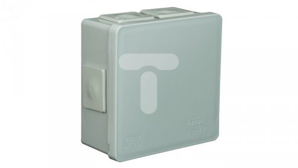 Puszka n/t hermetyczna pusta 86x86x40mm IP55 szara VP 002-03 61.109