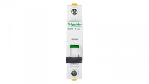 Wyłącznik nadprądowy 1P B 40A 6kA AC iC60N-B40 A9F03140