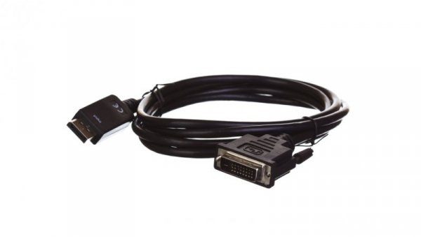 Kabel adapter DisplayPort 1.2 Typ DP/DVI-D(24+1), M/M czarny 2m