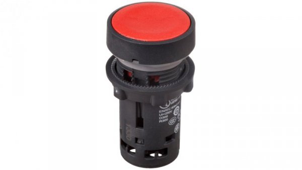Przycisk sterowniczy 22mm czerwony z samopowrotem 1R XB7NA42