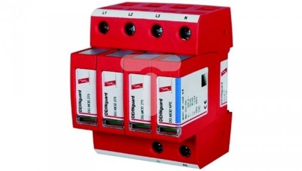 Ogranicznik przepięć C Typ 2 4P 20kA 1,5kV DEHNguard M TT 275 FM 952315