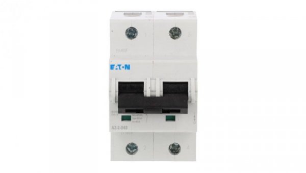 Wyłącznik nadprądowy 2P D 63A 25kA AC AZ-2-D63 211819