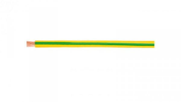 Przewód instalacyjny H07V-K (LgY) 2,5 żółto-zielony /100m/