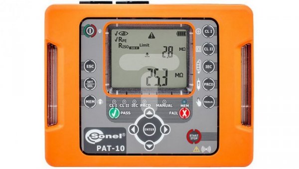 Miernik bezpieczeństwa sprzętu elektrycznego PAT-10 WMPLPAT10