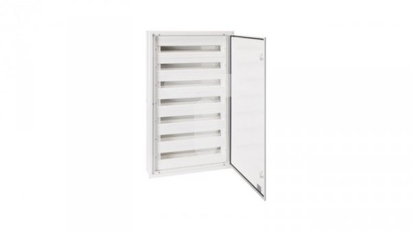 Rozdzielnica modułowa 7x24 podtynkowa IP54 DARP-168 drzwi alum. biały 9.724