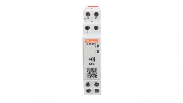 Przekaźnik czasowy wielofunkcyjny 0,1s-999h 1P 8A 12-240V AC/DC programowalny NFC TMM1NFC