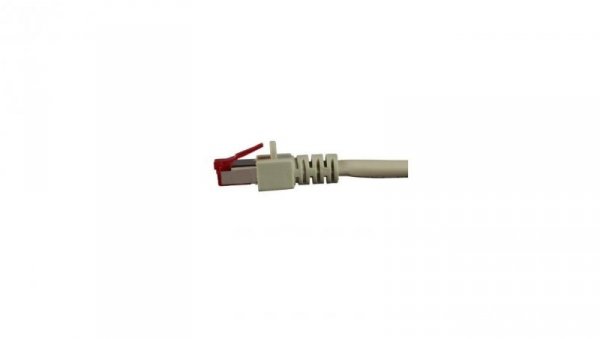 Patchcord SFTP 0,5m Cat.6 LSZH szary