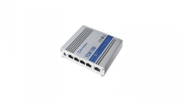 Teltonika TSW100 Switch PoE 5x Gigabit Ethernet